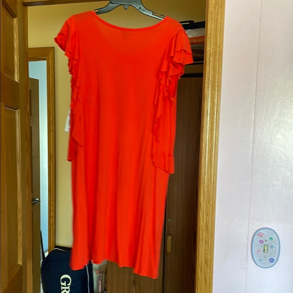 A.n.a Tiger Lily colored Ruffled Mini Sundress - Picture 4 of 6